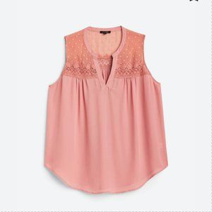 Papermoon Saylor Lace Trim Blouse